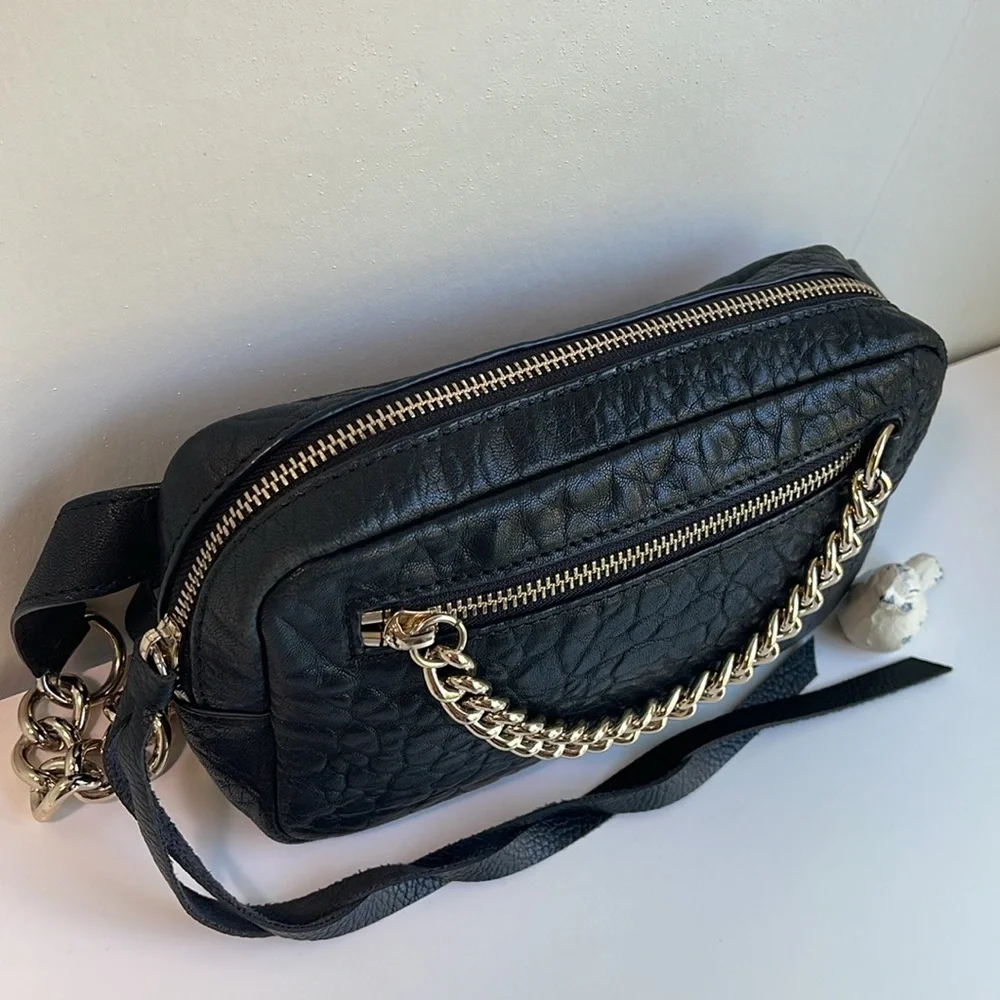 & Other Stories Leather Fanny Pack Wasit Bag